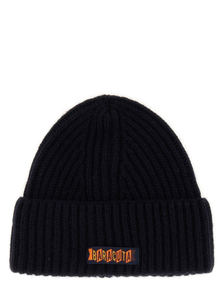 BEANIE HAT WITH LOGO PATCH