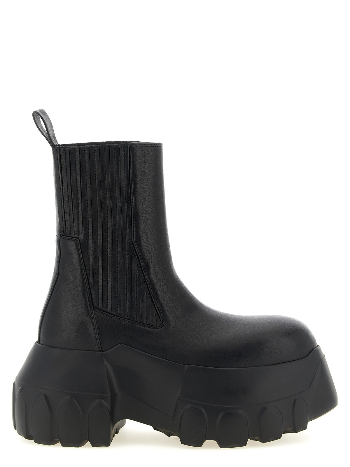 RICK OWENS - 'Beatle Mega Tractor' ankle boots