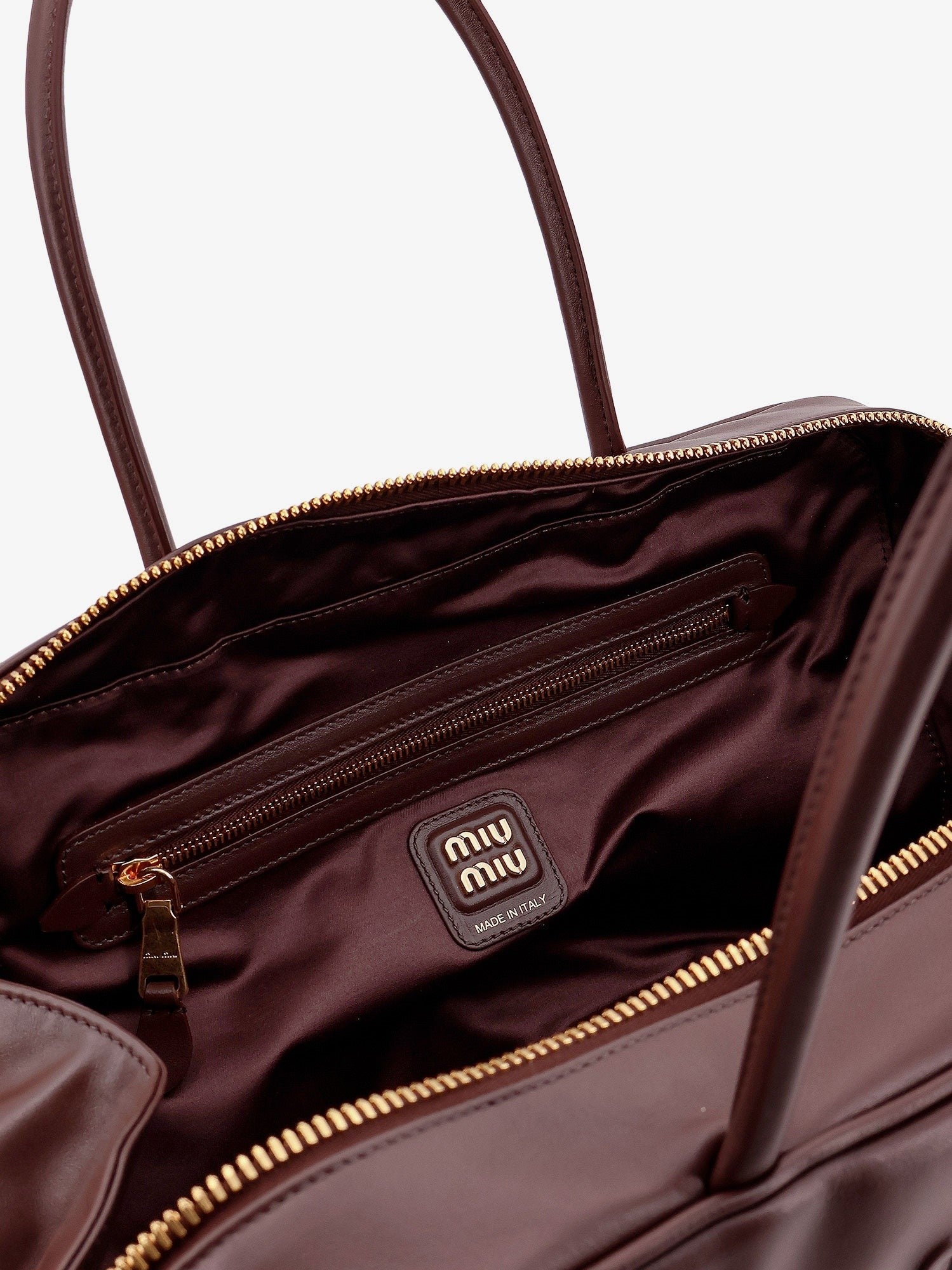 Miu Miu Miu Miu - Beau leather handbag