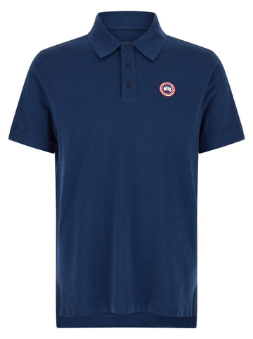 CANADA GOOSE - 'Beckley' polo shirt Blue