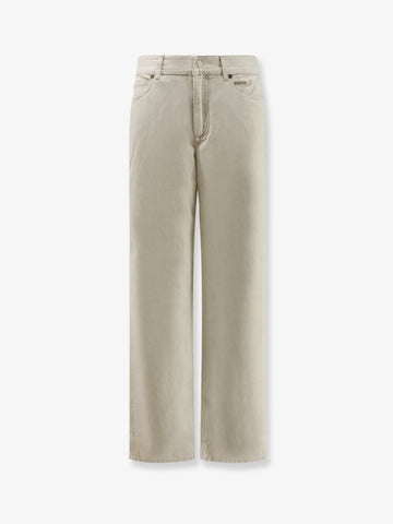 Fendi Beige denim trousers