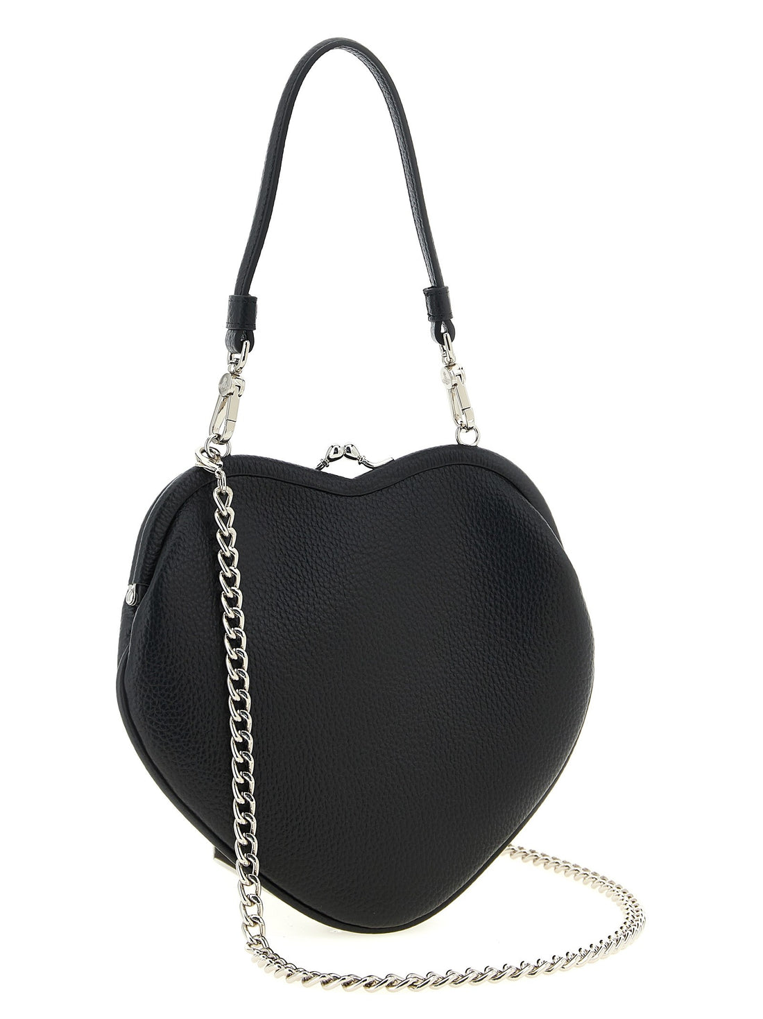 Vivienne Westwood - 'Belle Heart Frame' handbag Black U