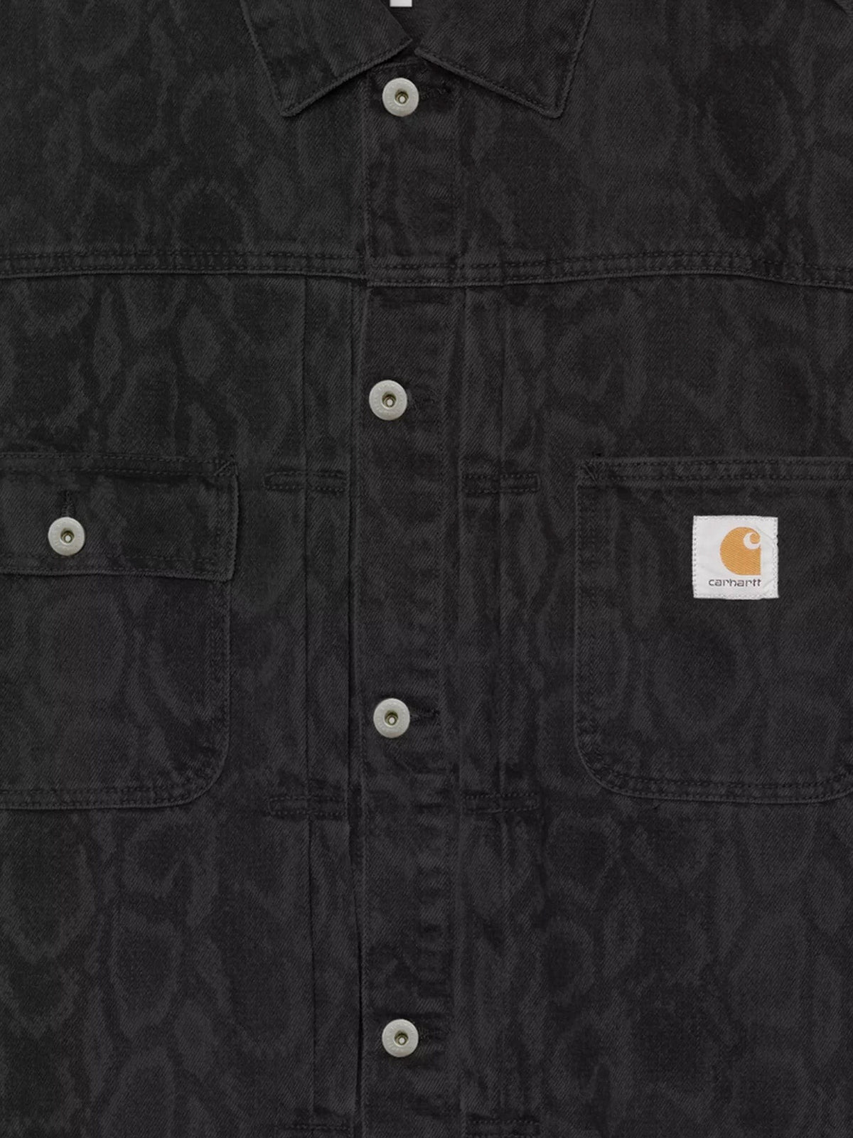 Carhartt WIP - Belmar black denim jacket
