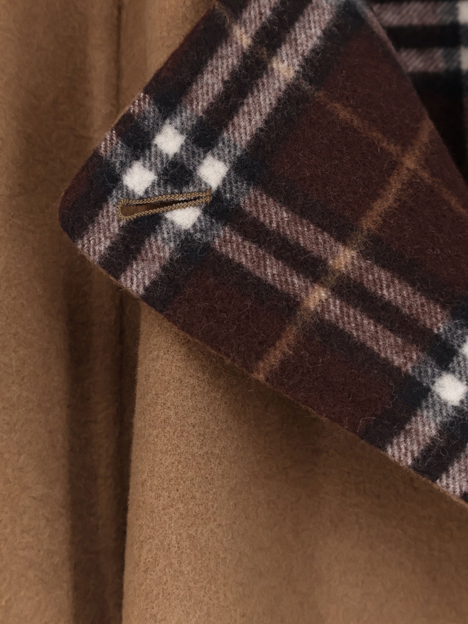 Belmont virgin wool cape