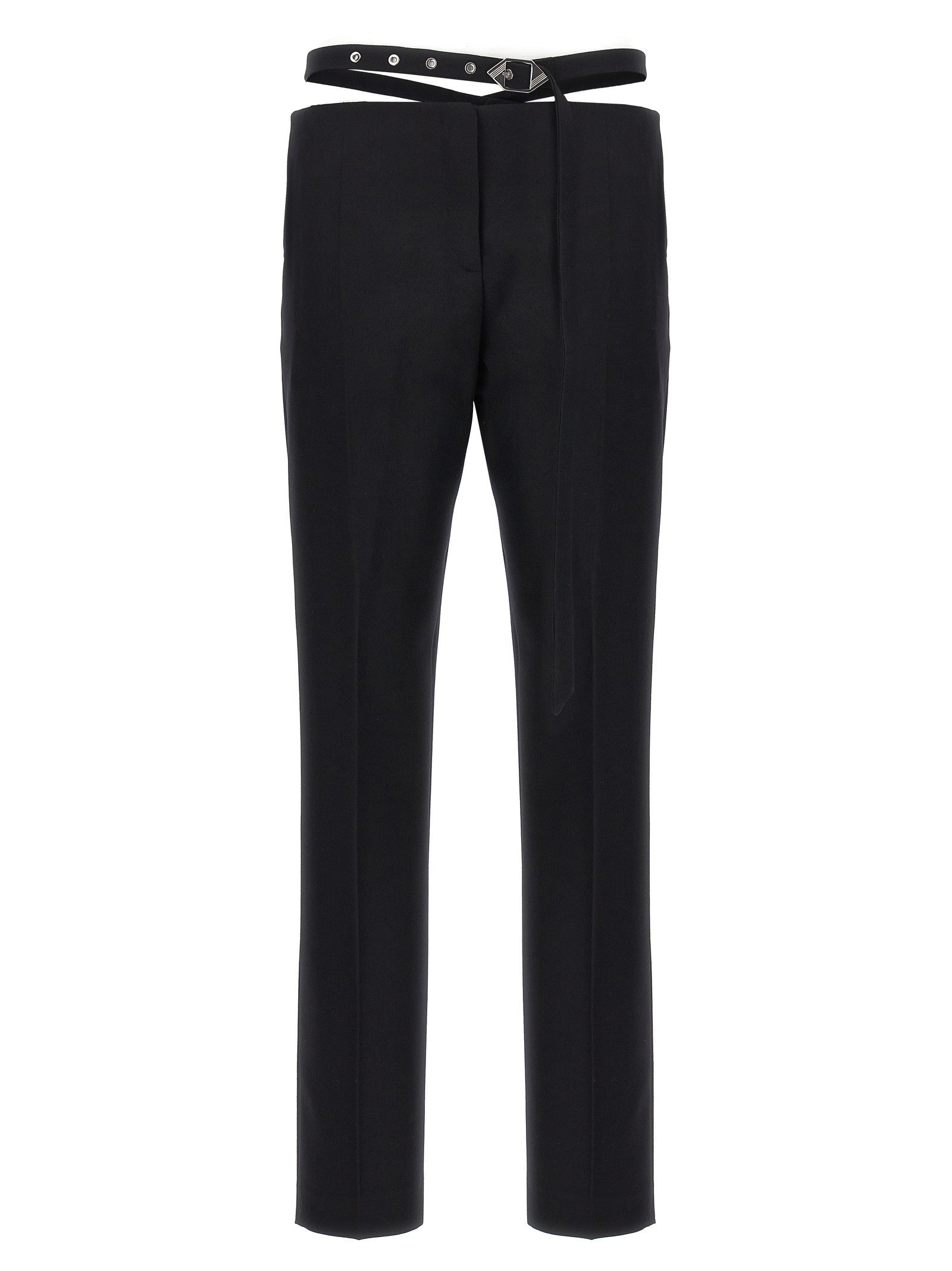 The Attico - Belt detail trousers