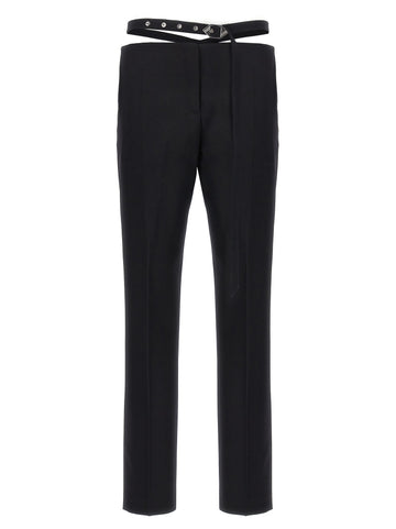 The Attico - Belt detail trousers