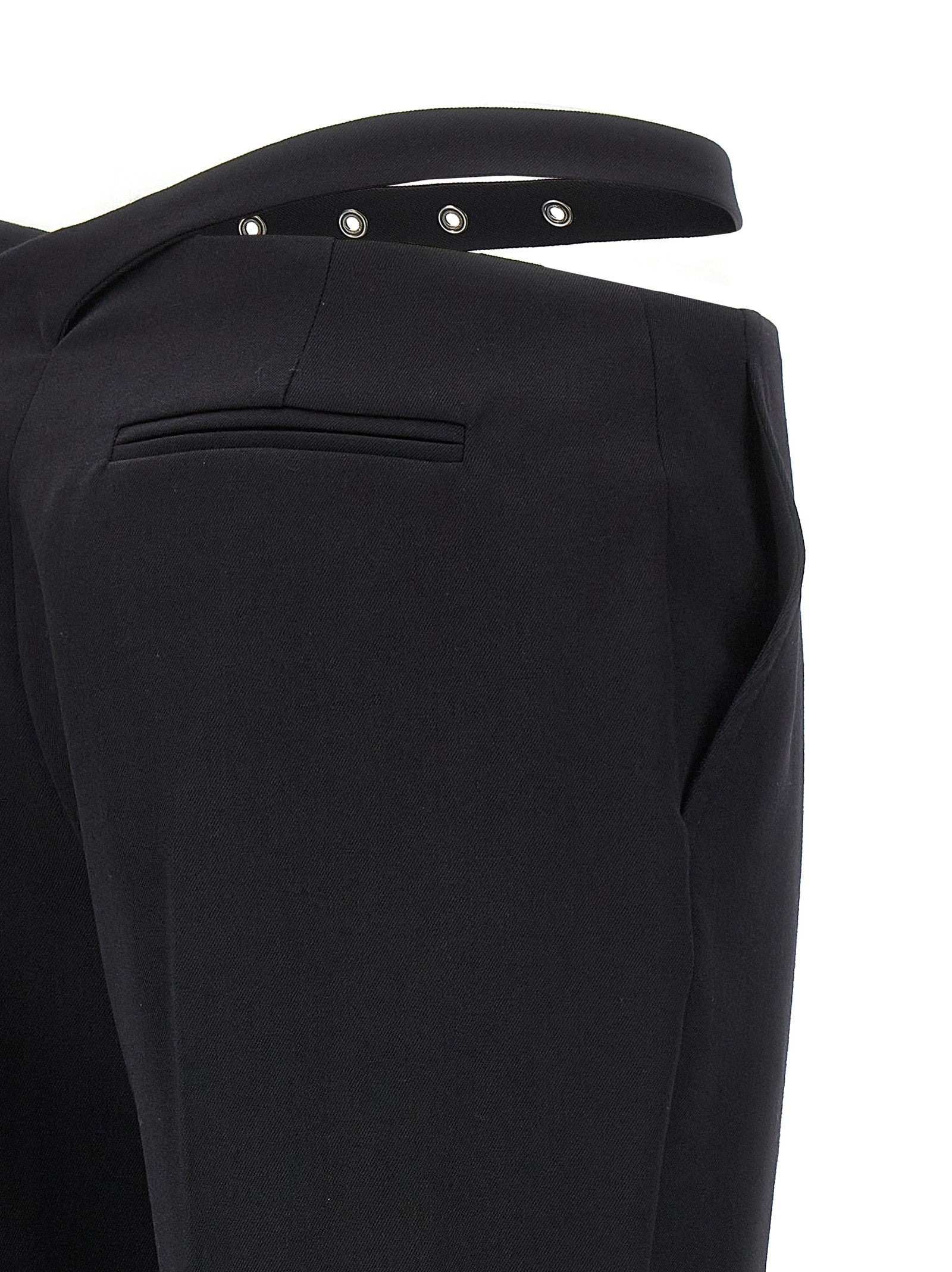 The Attico - Belt detail trousers