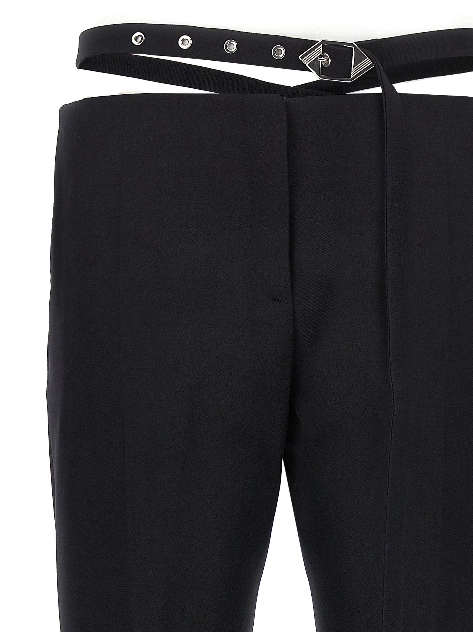 The Attico - Belt detail trousers