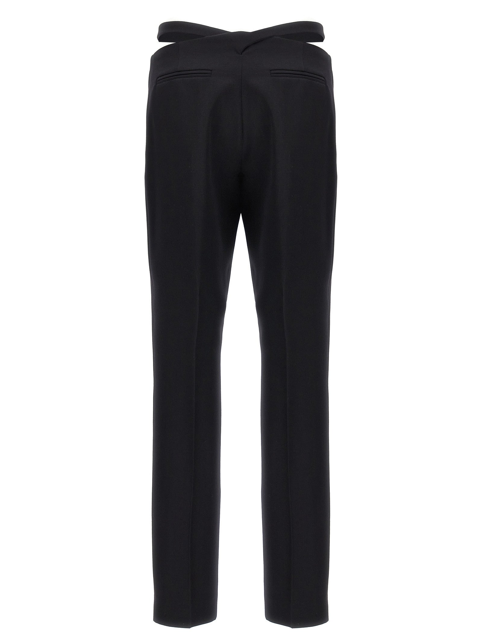The Attico - Belt detail trousers