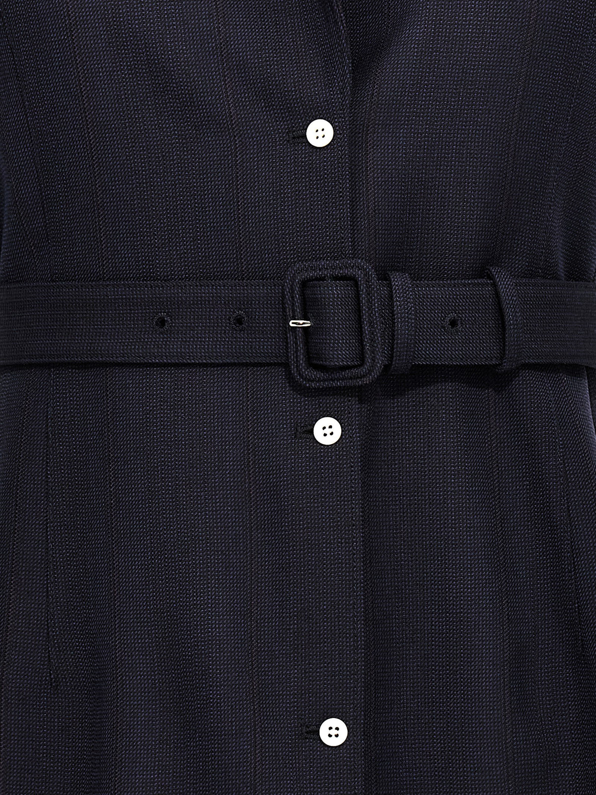 PRADA - Belt wool vest