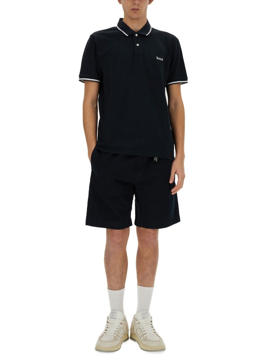 BELTED BERMUDA SHORTS