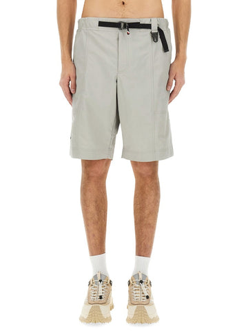 BELTED BERMUDA SHORTS