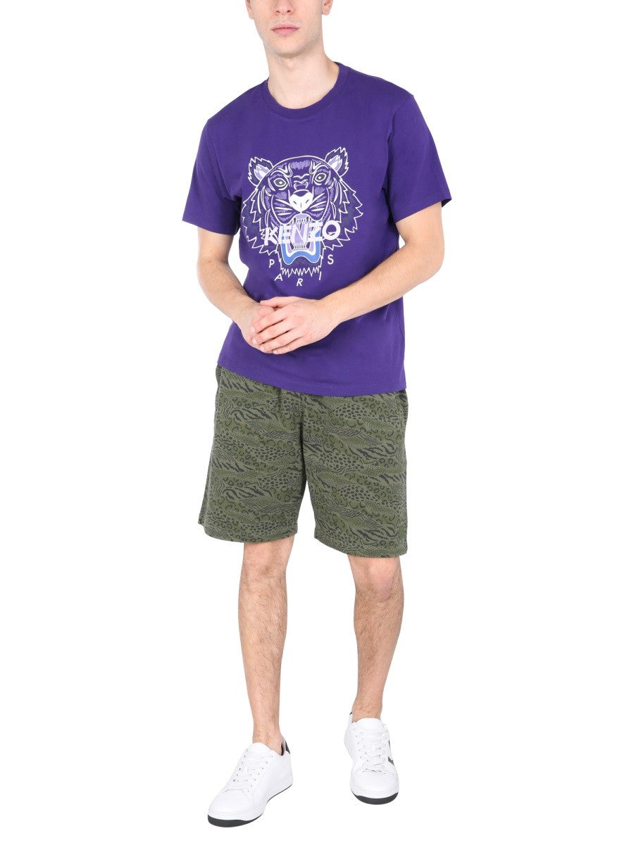 BERMUDA WITH ANIMAL PRINT