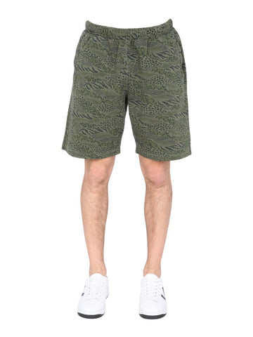 Kenzo - BERMUDA WITH ANIMAL PRINT bermuda-with-animal-print_d85c7d0f-73ec-4b83-ab44-63feeb99b289