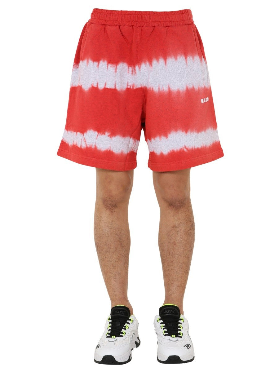 msgm - BERMUDA WITH COULISSE bermuda-with-coulisse_624e30be-dff7-4df7-8835-28b8db9deeb0