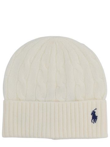 Polo Ralph Lauren - BERRETTO CON LOGO Ivory UNI