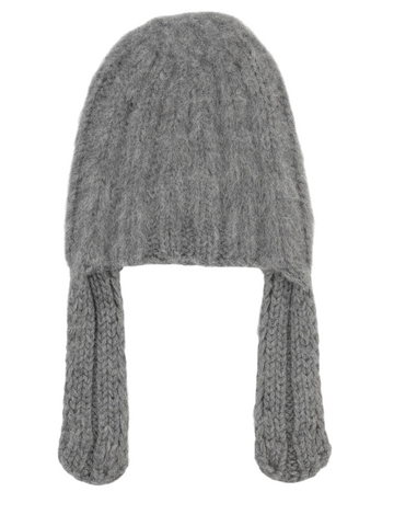 Maison Margiela - "RIBBED BEANIE" Grey M