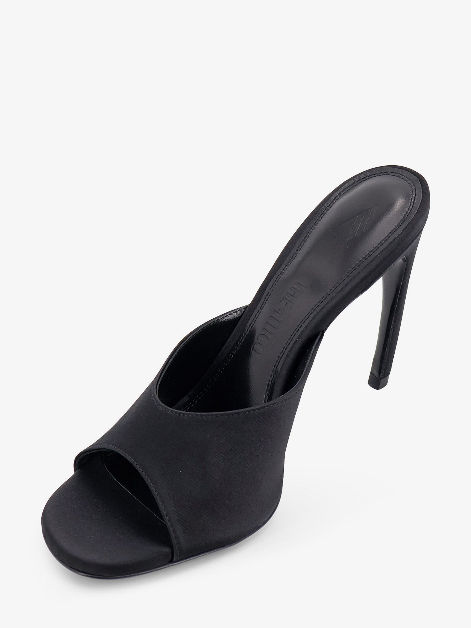 The Attico - Betta satin sandals
