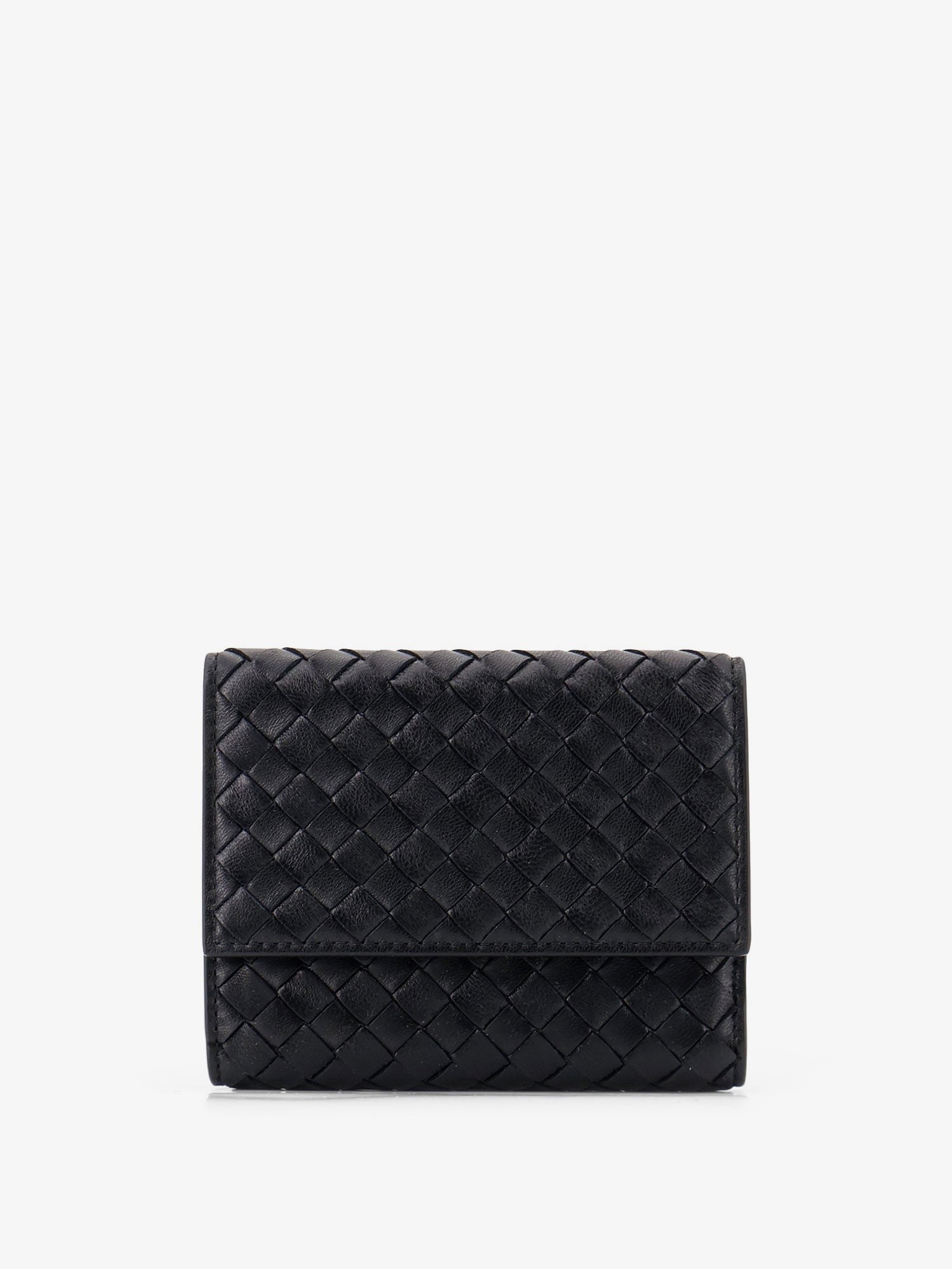 Bottega Veneta Bottega Veneta - Bi-fold Intrecciato wallet with zip