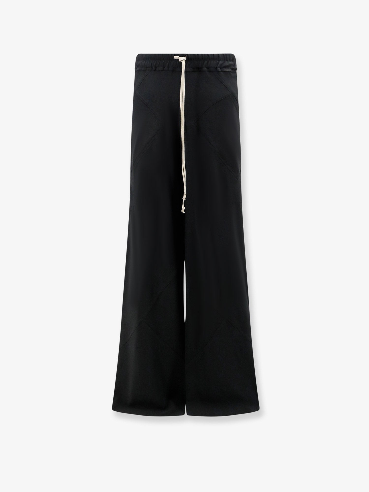 RICK OWENS - Bias viscose and silk trousers