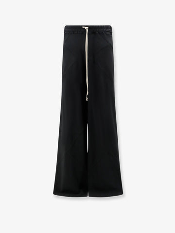 RICK OWENS - Bias viscose and silk trousers