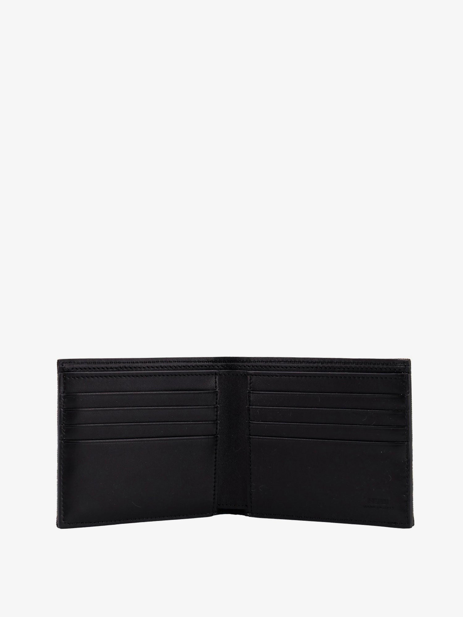 Fendi Fendi - Bifold wallet in FF jacquard fabric