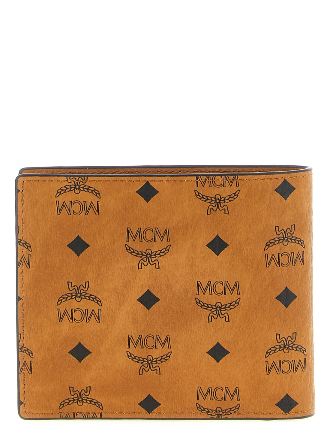 MCM - Bifold wallet Brown U