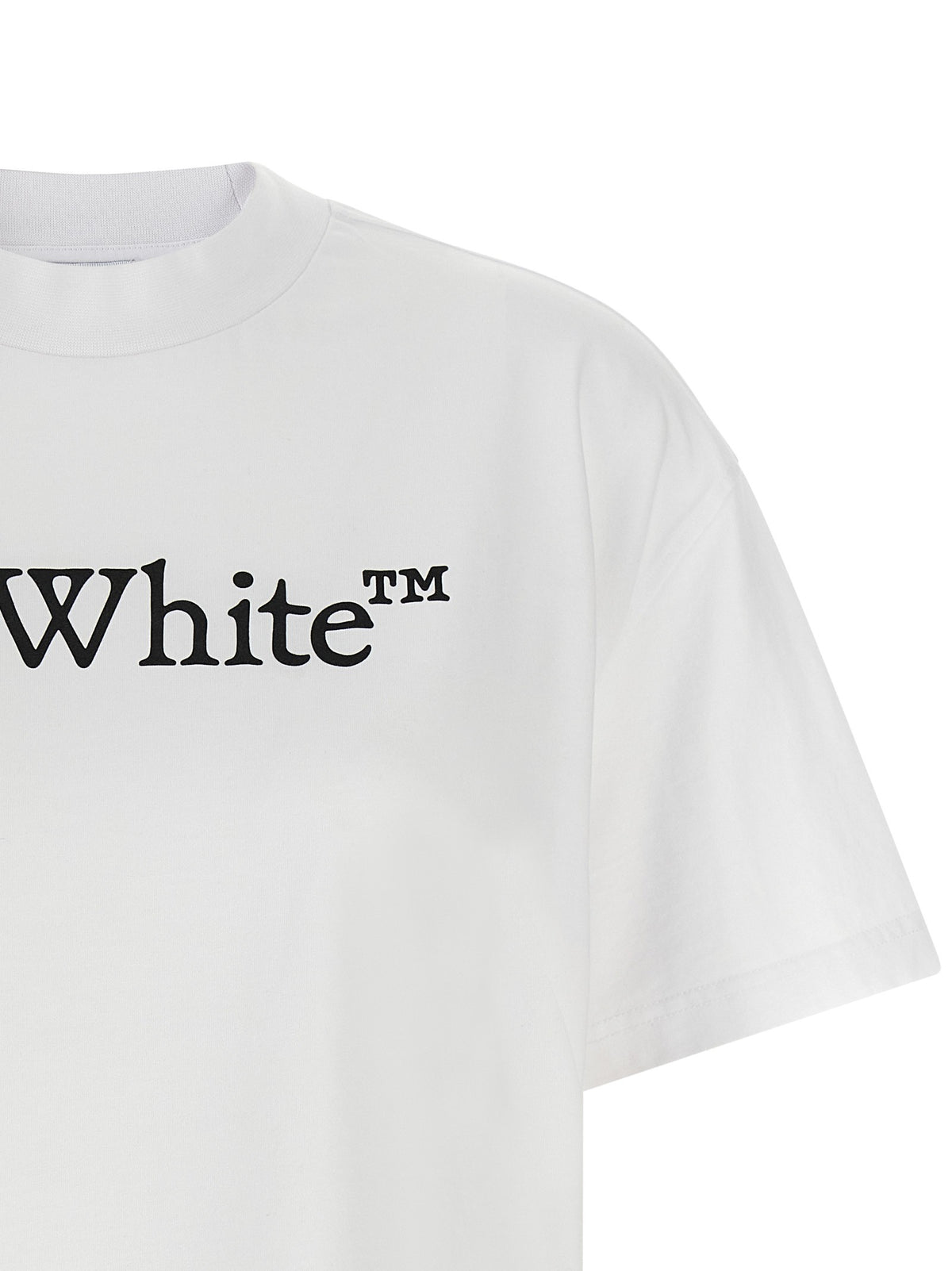Off White - 'Big Logo Bookish' T-shirt