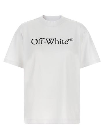 Off White - 'Big Logo Bookish' T-shirt