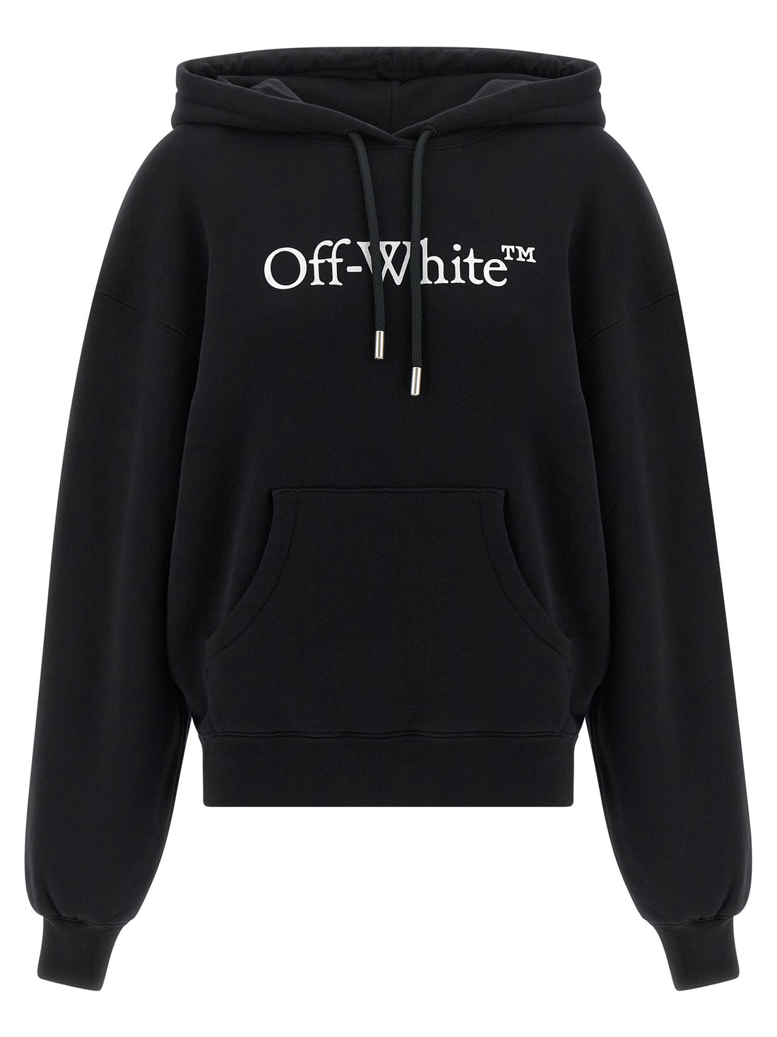 Off White - 'Big Logo Bookkish' hoodie White Black XXS