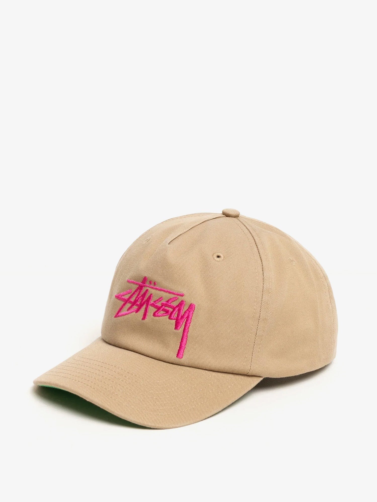 STUSSY - Big Stock Mid Depth cotton baseball hat