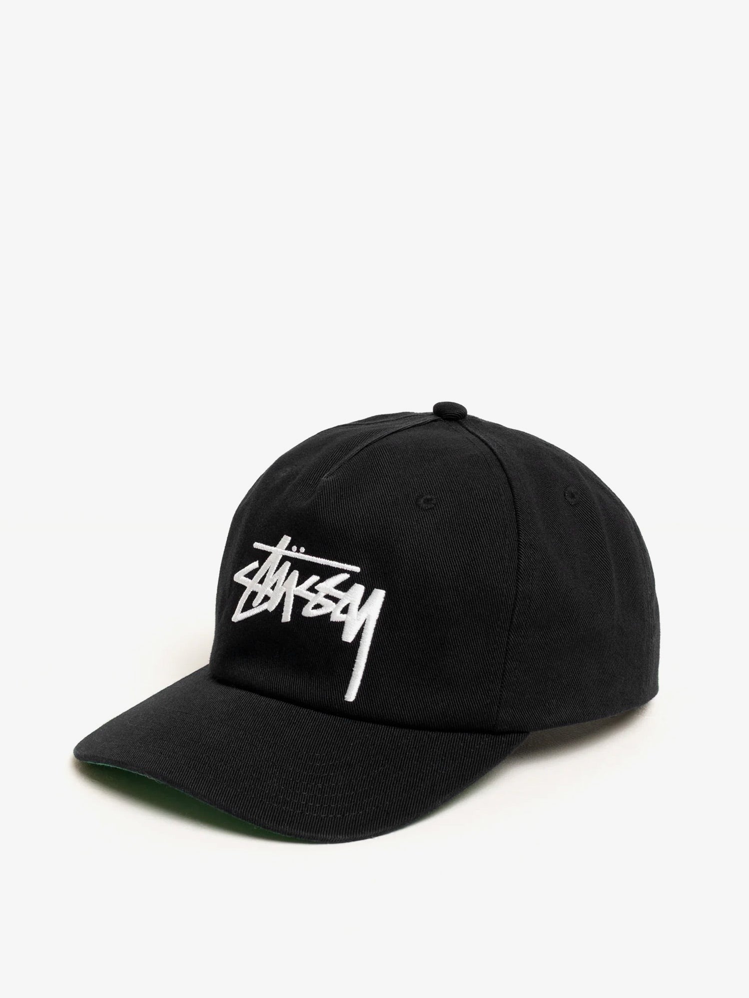 STUSSY - Big Stock Mid Depth cotton baseball hat