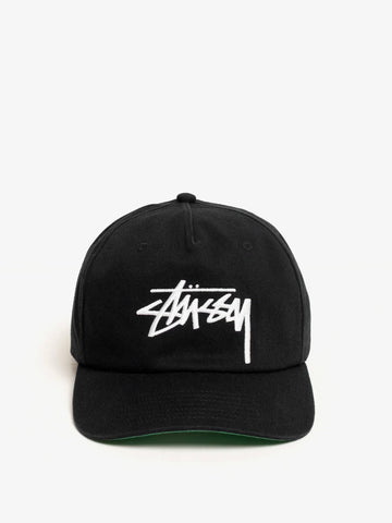 STUSSY - Big Stock Mid Depth cotton baseball hat