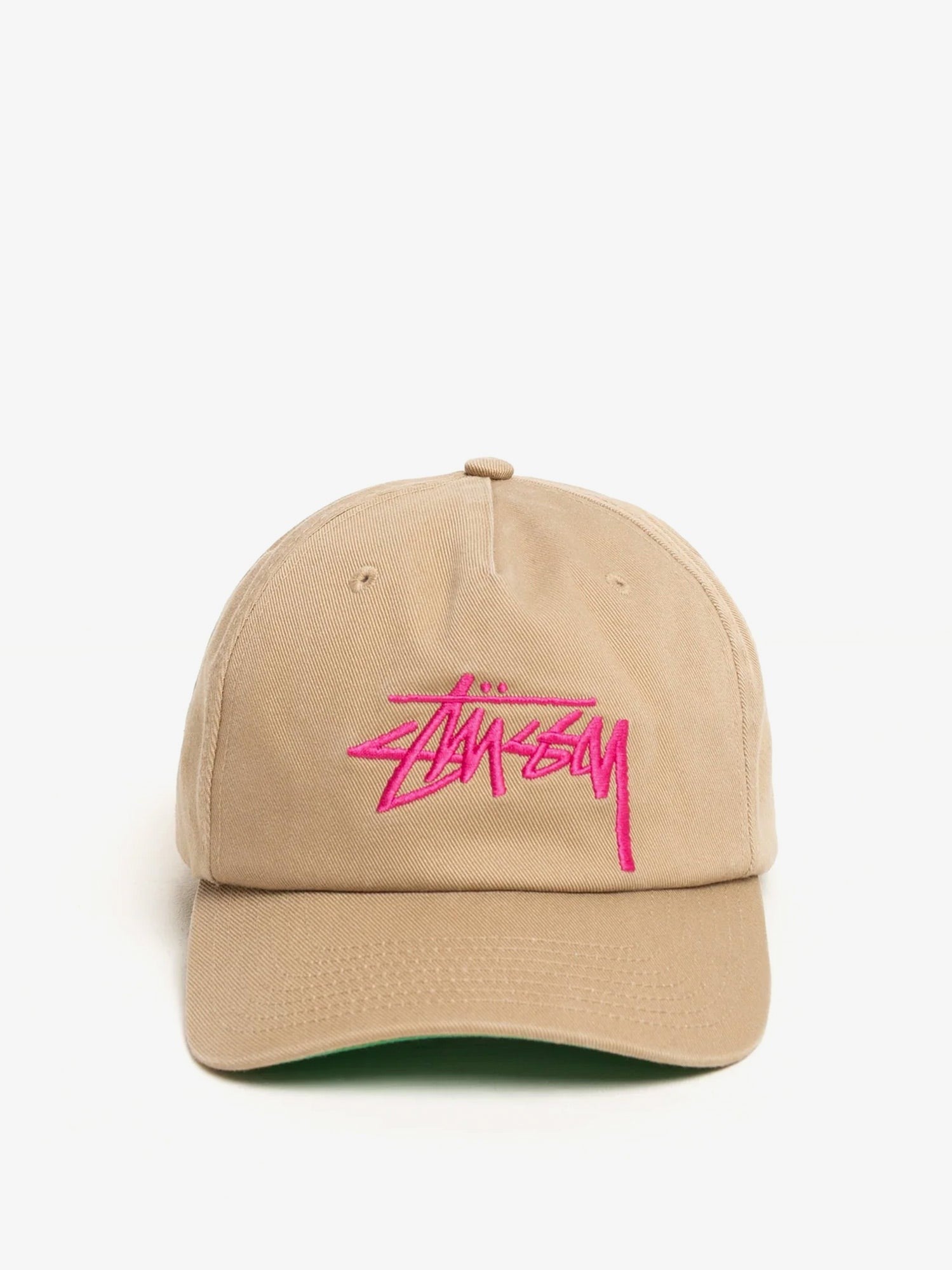 STUSSY - Big Stock Mid Depth cotton baseball hat