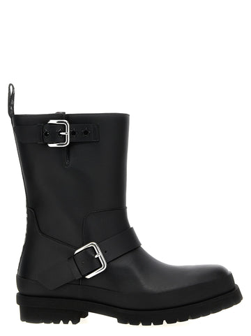 'Biker' ankle boots