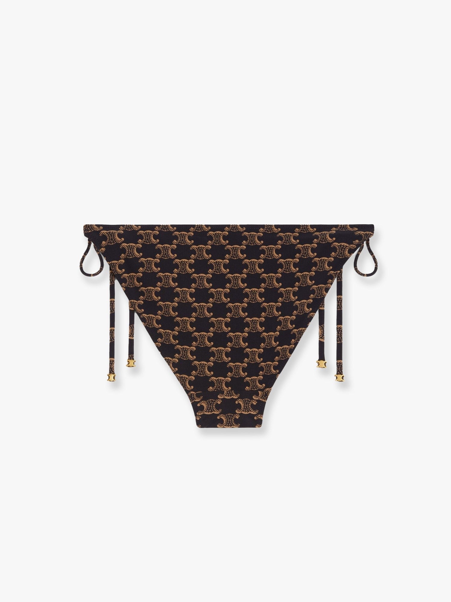 Bikini slip with Triomphe print