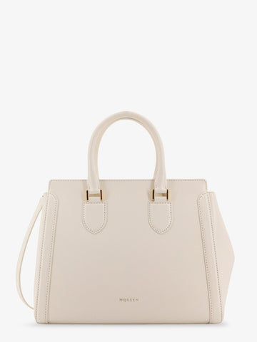 Alexander Mcqueen Alexander McQueen Birdee Large Leather Shoulder Bag – Ivory