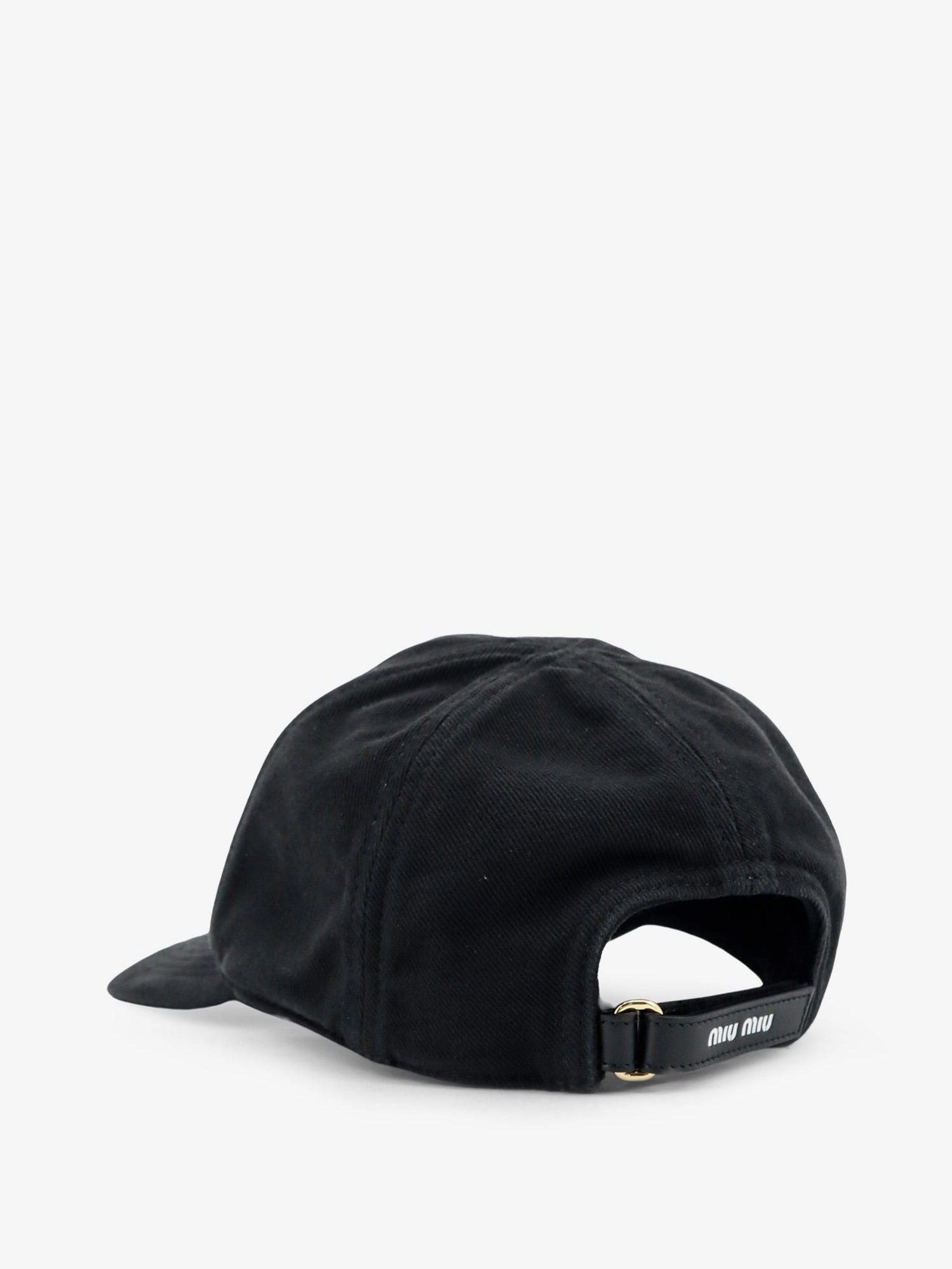 Miu Miu - Black denim hat