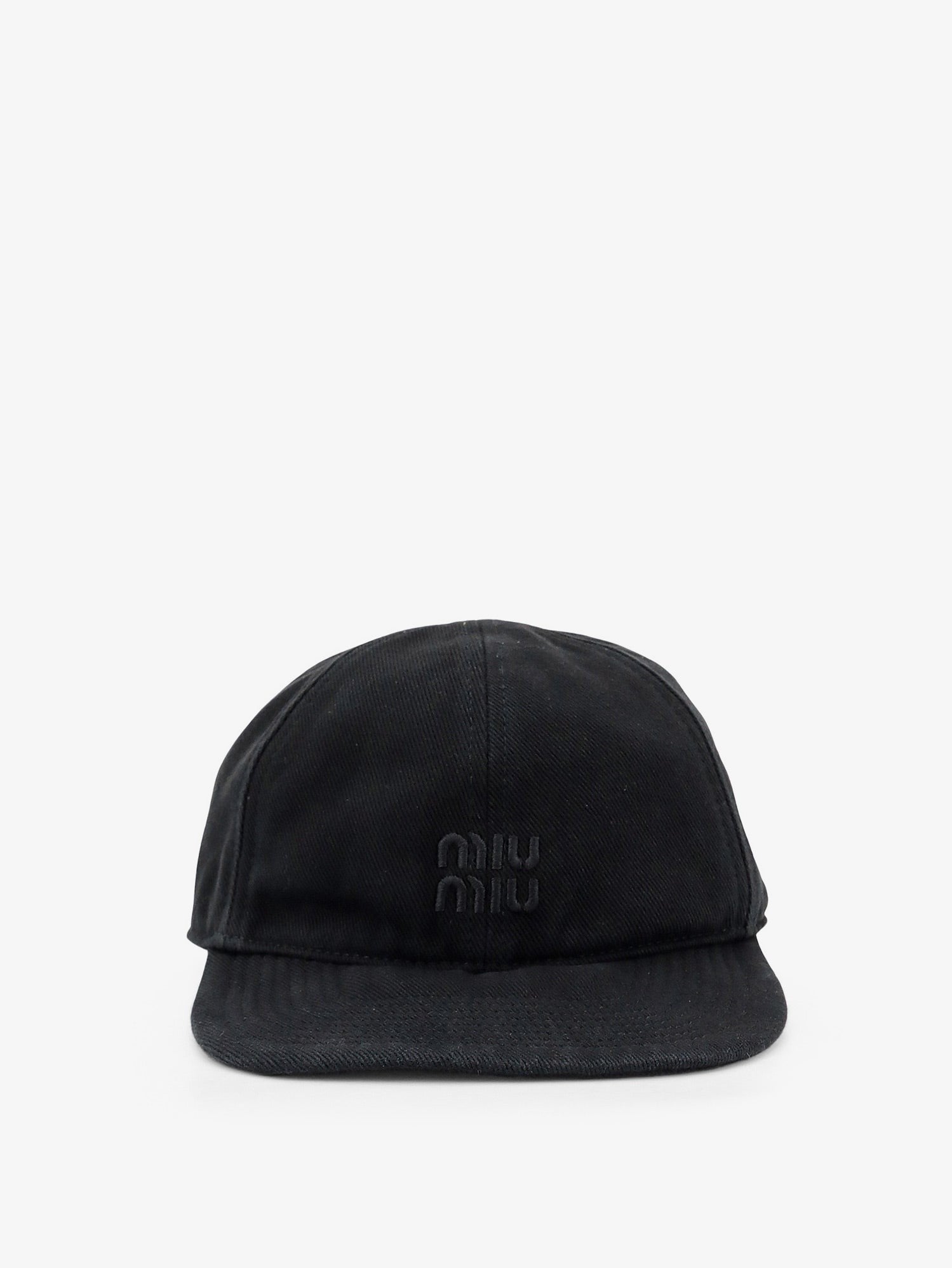Miu Miu - Black denim hat