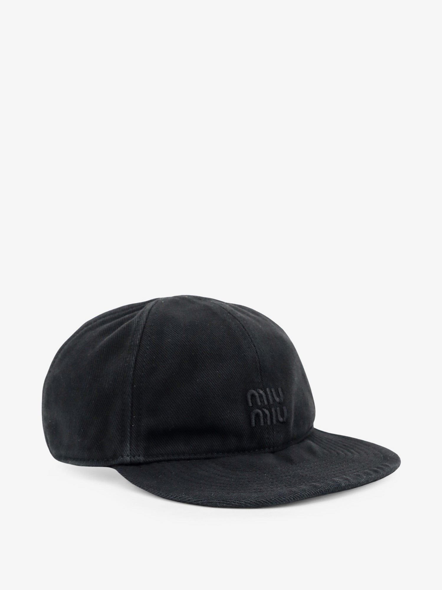 Miu Miu - Black denim hat