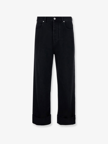 Bottega Veneta - Black denim trousers