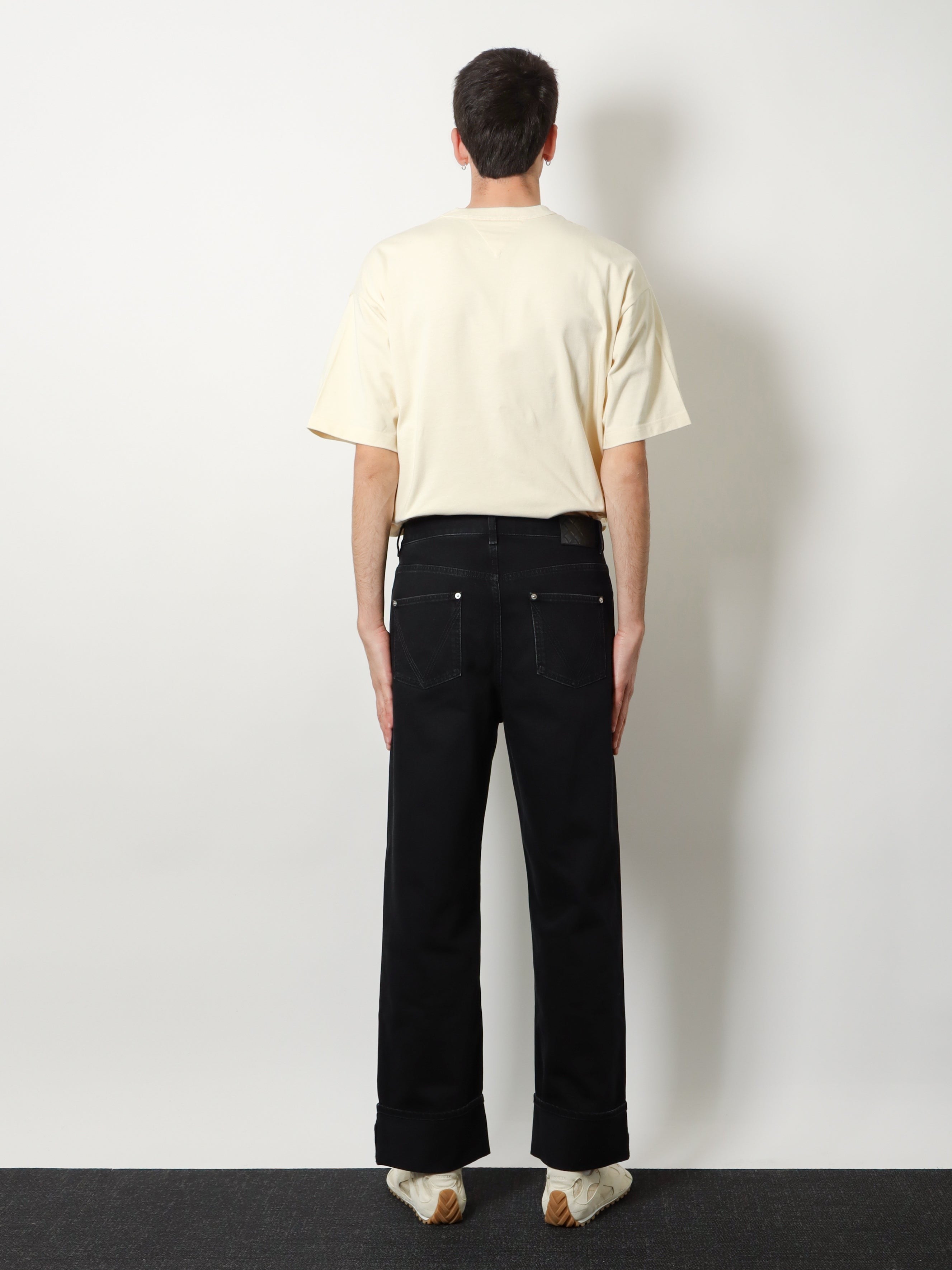 Bottega Veneta - Black denim trousers