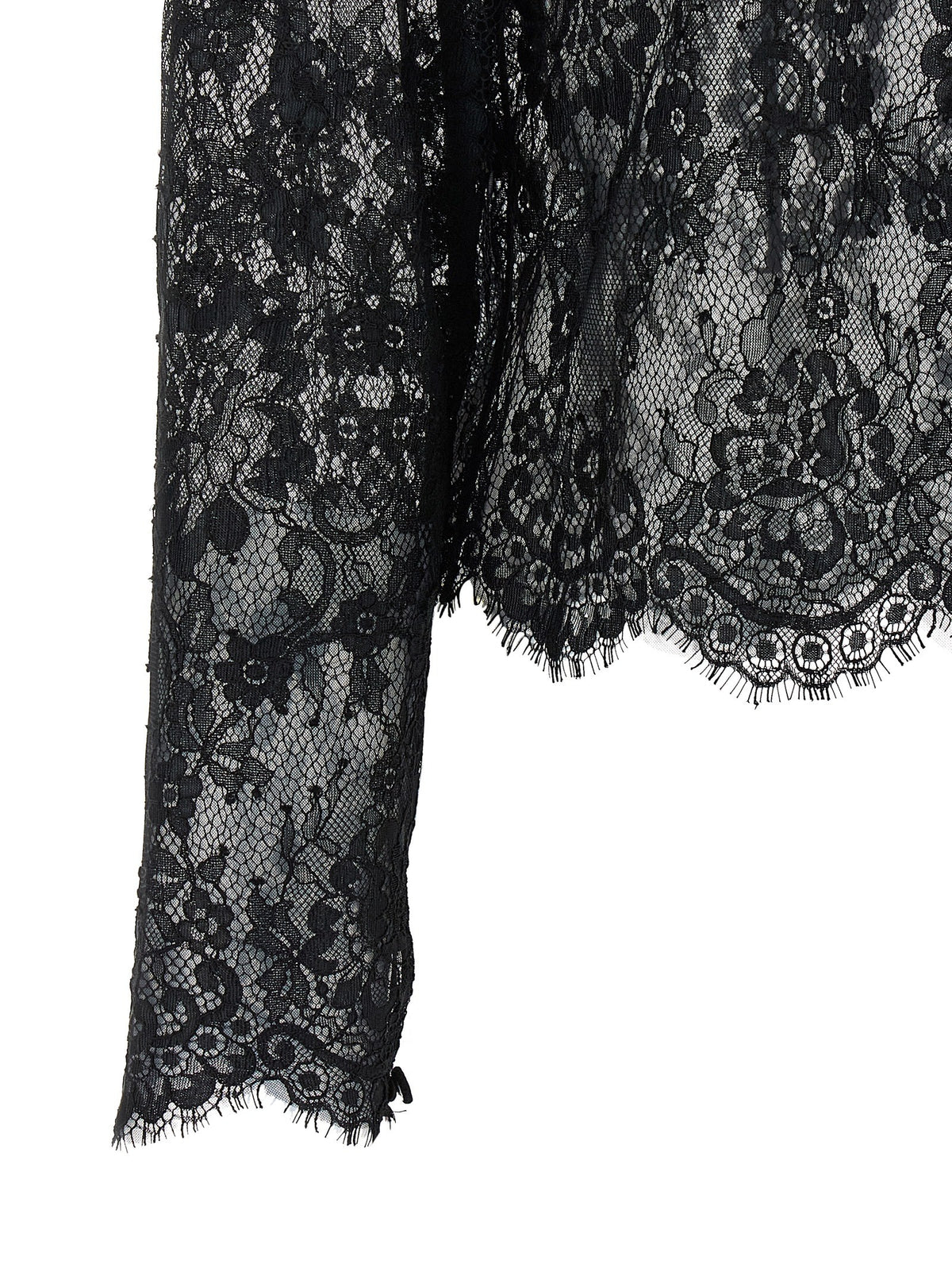 SELF PORTRAIT - 'Black Lace' blouse
