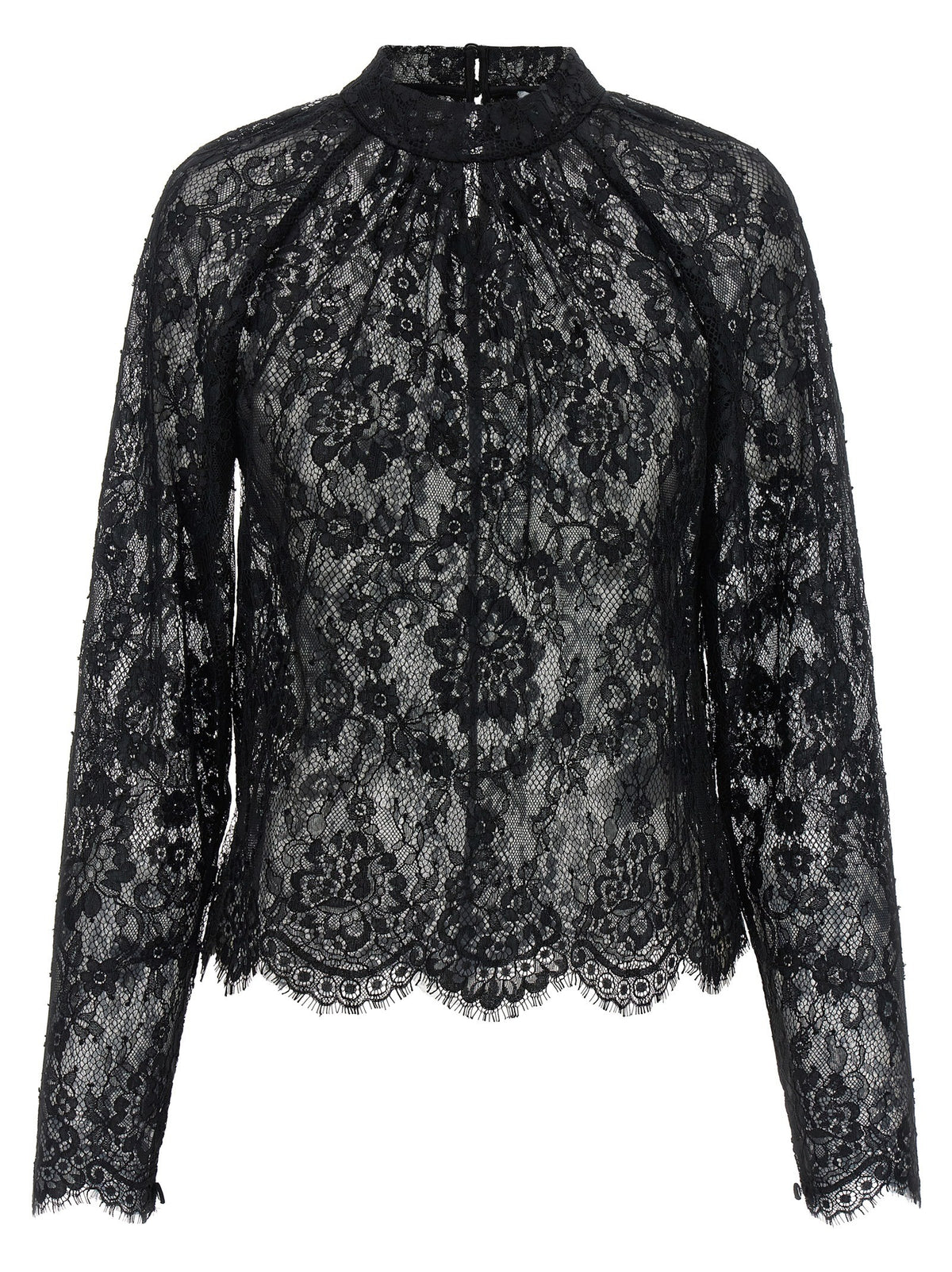 SELF PORTRAIT - 'Black Lace' blouse