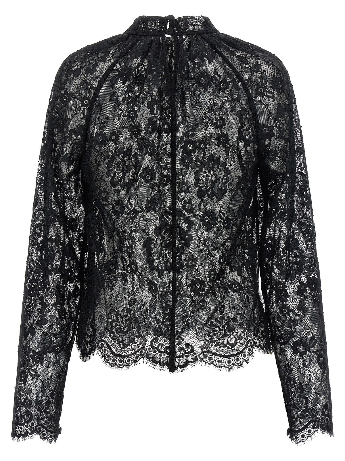 SELF PORTRAIT - 'Black Lace' blouse