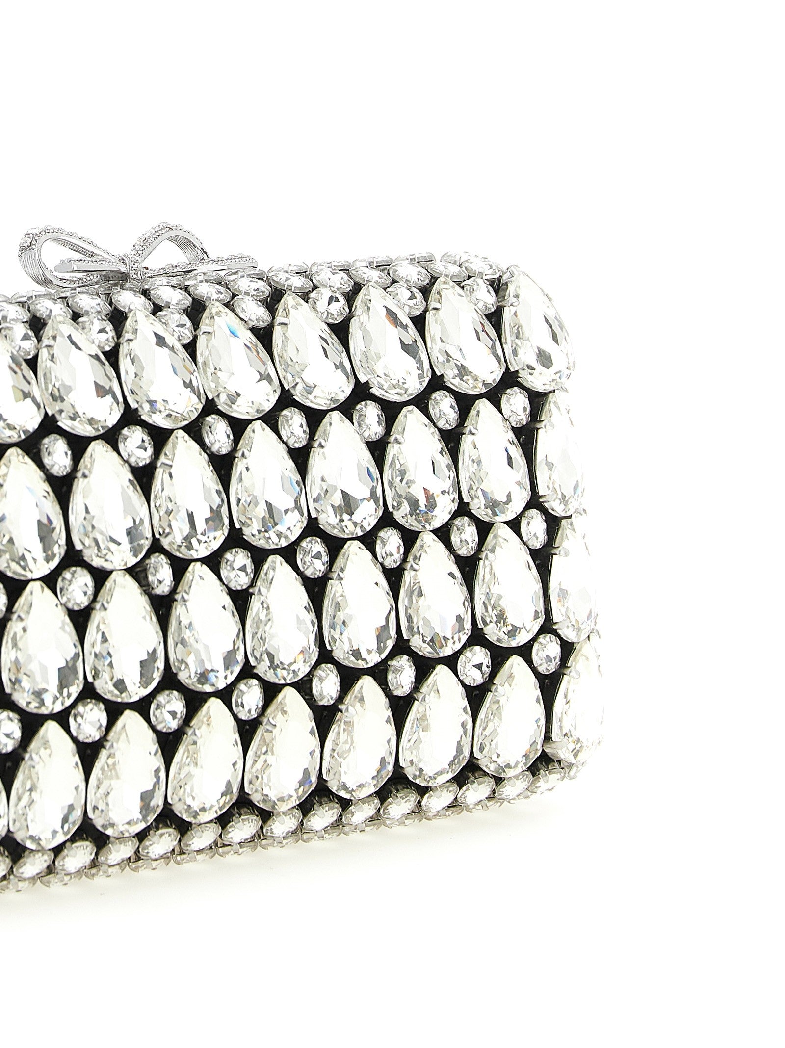SELF PORTRAIT - 'Black Satin Crystal' clutch black-satin-crystal-clutch_9623b02e-6528-4883-8289-af99a7328e4c