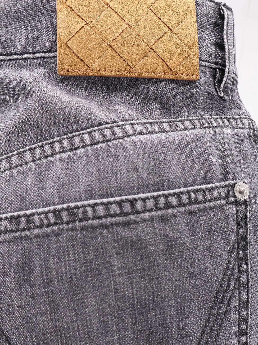 Black Washed Palazzo Denim Jeans