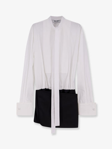 The Attico Black/White mini dress