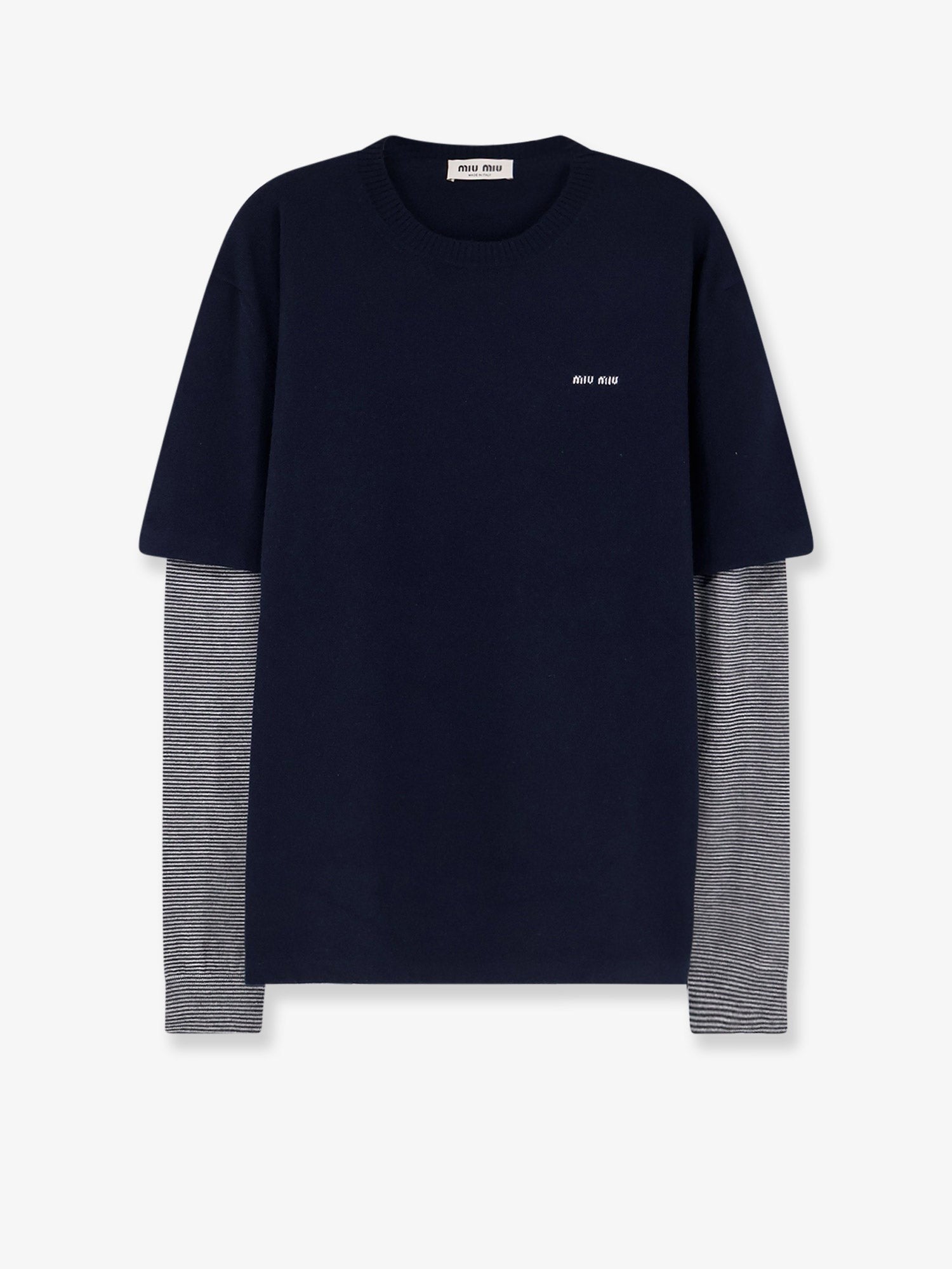 Miu Miu - Blend of virgin wool, cashmere and silk sweater