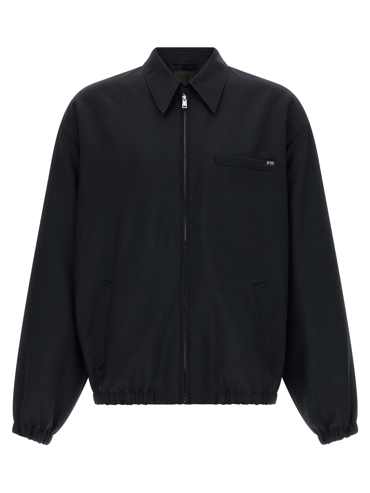 PRADA - Blouson light mohair Blue 50 IT